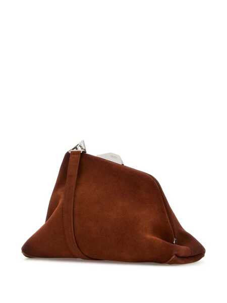 Genti mini THE ATTICO The Attico Clutch Brown Femei (BM 18527160) 3