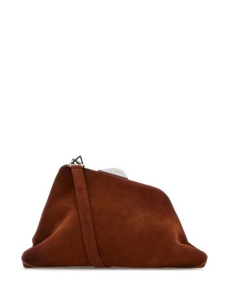 Genti mini THE ATTICO The Attico Clutch Brown Femei (BM 18527160) 1