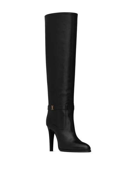 Pantofi cu toc Saint Laurent Saint Laurent Diane Boots Black Femei (BM 18527196) 2