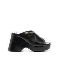 Sandale Alexander Wang Float Criss-Cross Wedge Sandal Shoes Femei