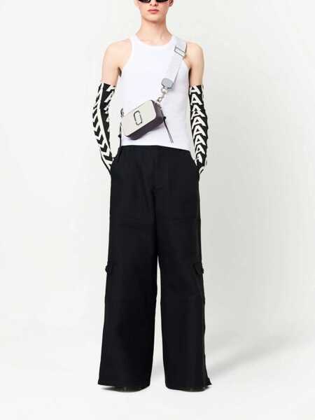 Genti de umar Marc Jacobs Marc Jacobs The Snapshot Leather Camera Bag WHITE Femei (BM 18527310) 3