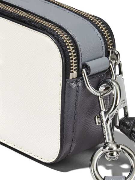 Genti de umar Marc Jacobs Marc Jacobs The Snapshot Leather Camera Bag WHITE Femei (BM 18527310) 5
