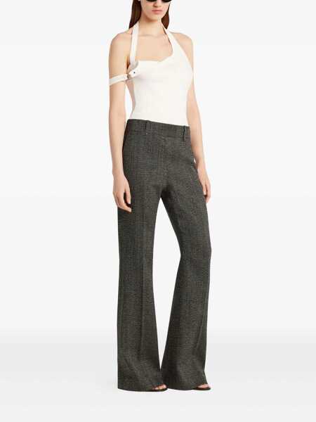 Topuri COURRGES Courrges 90S Buckle Tank Top WHITE Femei (BM 18527334) 3