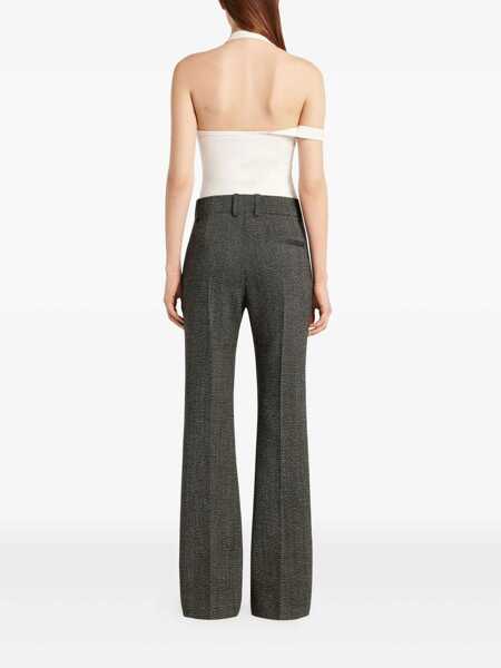 Topuri COURRGES Courrges 90S Buckle Tank Top WHITE Femei (BM 18527334) 4