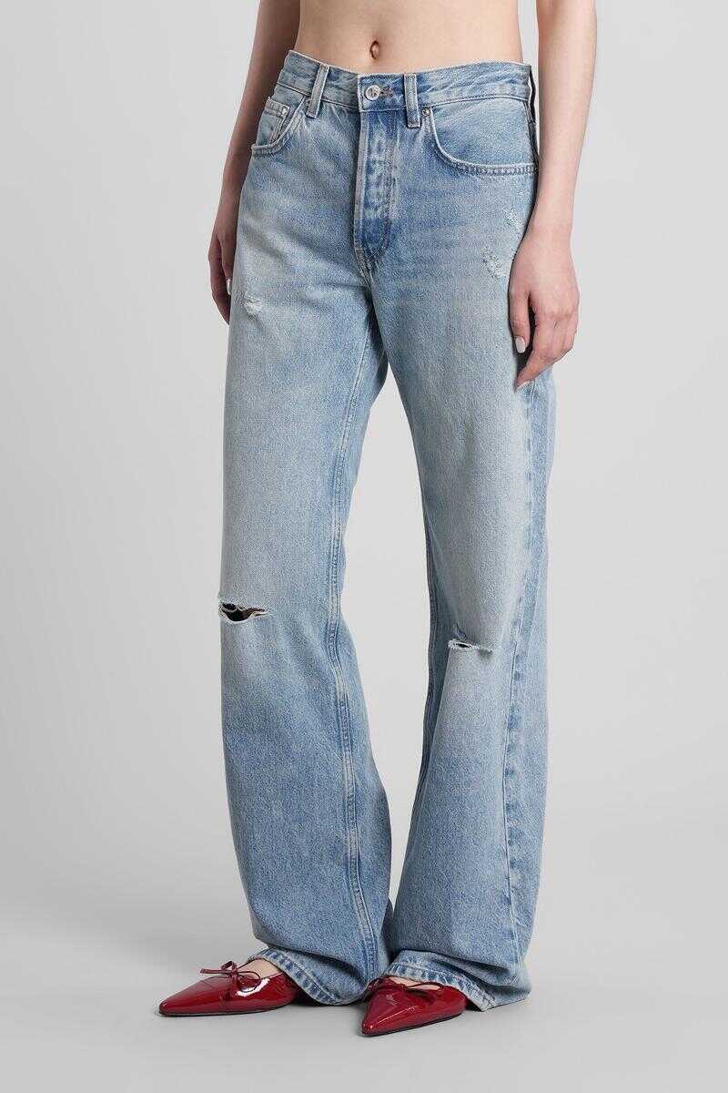 Blugi ANINE BING Anine Bing Hugh Jeans BLUE Femei (BM 18527388) 4