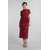 Self-Portrait Self-Portrait Long Dress Red