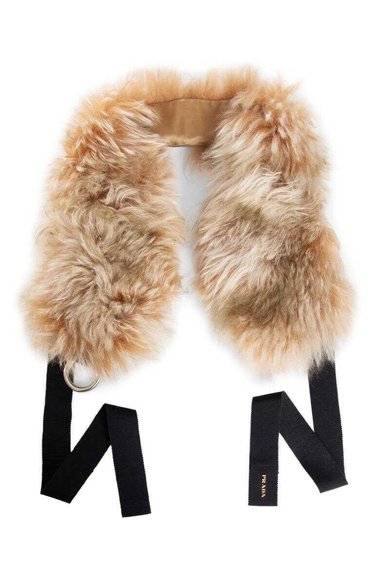 Esarfe Prada Prada Scarves Beige Femei (BM 18527544) 1