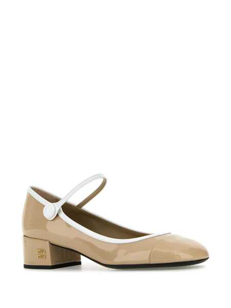 Pantofi cu toc Miu Miu Miu Miu Heeled Shoes BEIGE O TAN Femei (BM 18527592) 2