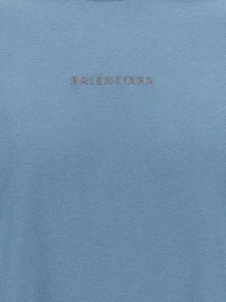 Tricouri Balenciaga Balenciaga T-Shirt BLUE Barbati (BM 18527715) 4