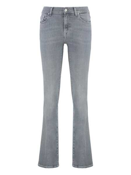 Blugi 7 For All Mankind 7 For All Mankind High-Rise Bootcut Jeans GREY Femei (BM 18527832) 1
