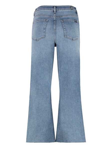 Blugi 7 For All Mankind 7 For All Mankind Alexa Cropped Jeans Navy Femei (BM 18527838) 2