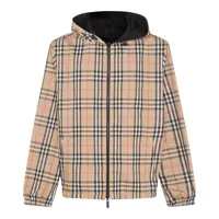 Geci Burberry Beige Casual Jacket Barbati