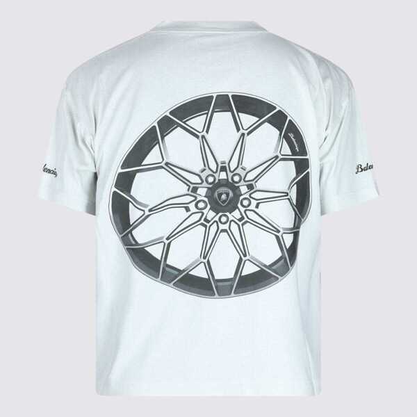 Topuri Balenciaga Balenciaga T-Shirts And Polos WHITE Barbati (BM 18528066) 3