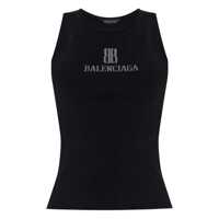 Topuri Balenciaga Logo Tank Top Femei