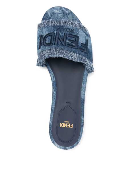 Sandale Fendi Fendi Sandals & Slides BLUE Femei (BM 18528144) 4