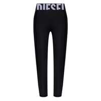 Pantaloni casual Diesel Logo Leggings Femei