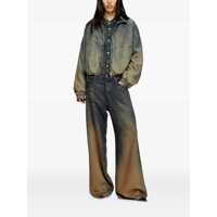 Blugi Diesel Dama - Blugi Diesel Diesel 1996 D-Sire Wide-Leg Jeans BLUE Femei (BM 18528240) - B-mall.ro