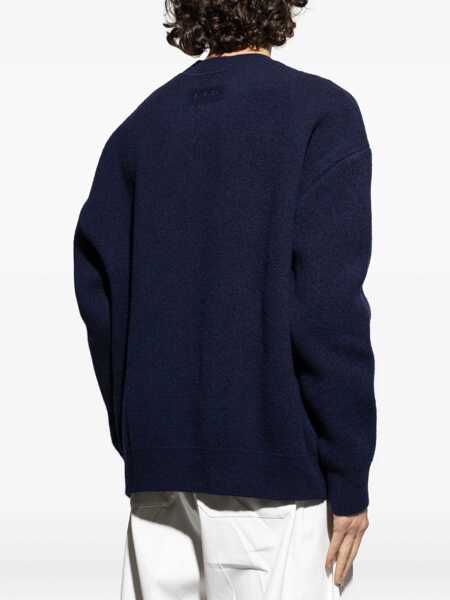 Pulovere Givenchy Givenchy Crewneck Sweater Clothing BLUE Barbati (BM 18528438) 4