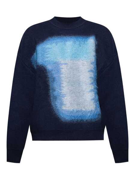 Pulovere Givenchy Givenchy Crewneck Sweater Clothing BLUE Barbati (BM 18528438) 1