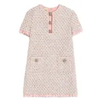 Rochii Valentino Garavani Tweed Short Dress Femei