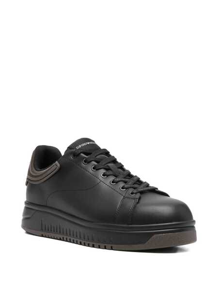 Sneakers Emporio Armani Emporio Armani Sneakers Shoes Black Barbati (BM 18528807) 2