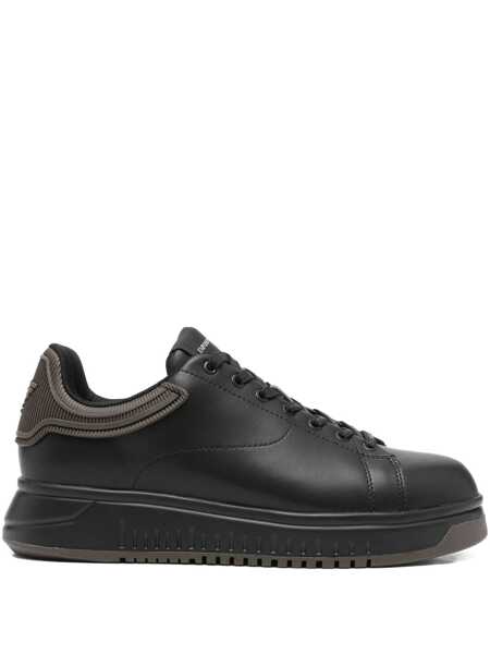 Sneakers Emporio Armani Emporio Armani Sneakers Shoes Black Barbati (BM 18528807) 1
