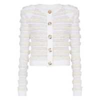 Cardigane Balmain Tweed Cardigan Femei