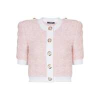 Cardigane Balmain Tweed Cardigan Femei