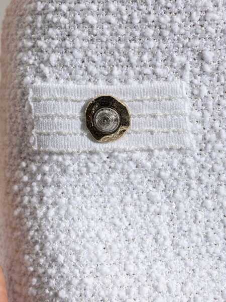 Fuste Balmain Balmain Tweed Mini Skirt WHITE Femei (BM 18528882) 3