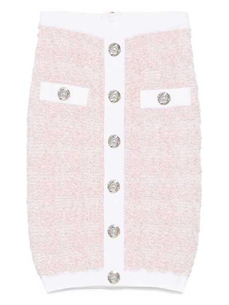Fuste Balmain Balmain Tweed Skirt PINK Femei (BM 18528888) 1