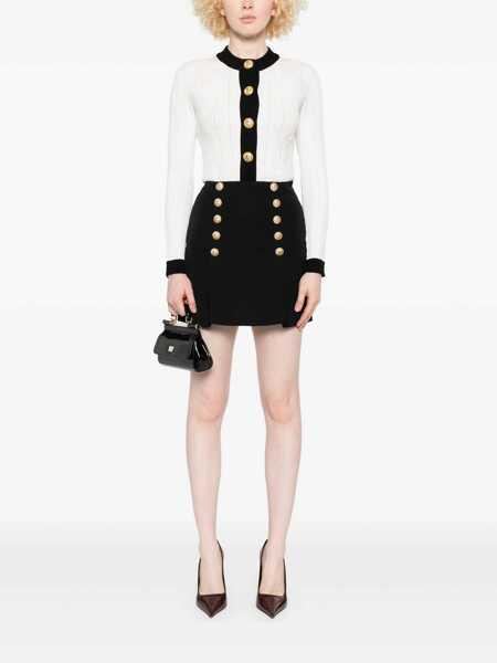 Fuste Balmain Balmain Skirts Black Femei (BM 18528903) 2
