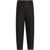 Dolce & Gabbana Black Pants With Turn-Up Hem In Linen Man Black