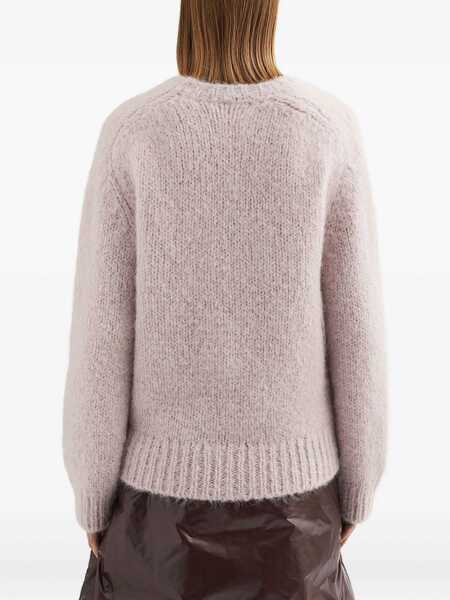 Pulovere Jil Sander Jil Sander Wool Crewneck Jumper PINK Femei (BM 18529299) 4