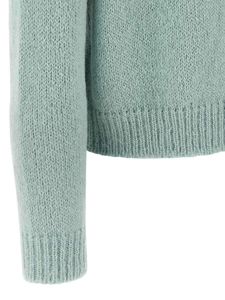 Pulovere Jil Sander Jil Sander Alpaca Wool Sweater BLUE Barbati (BM 18529311) 4