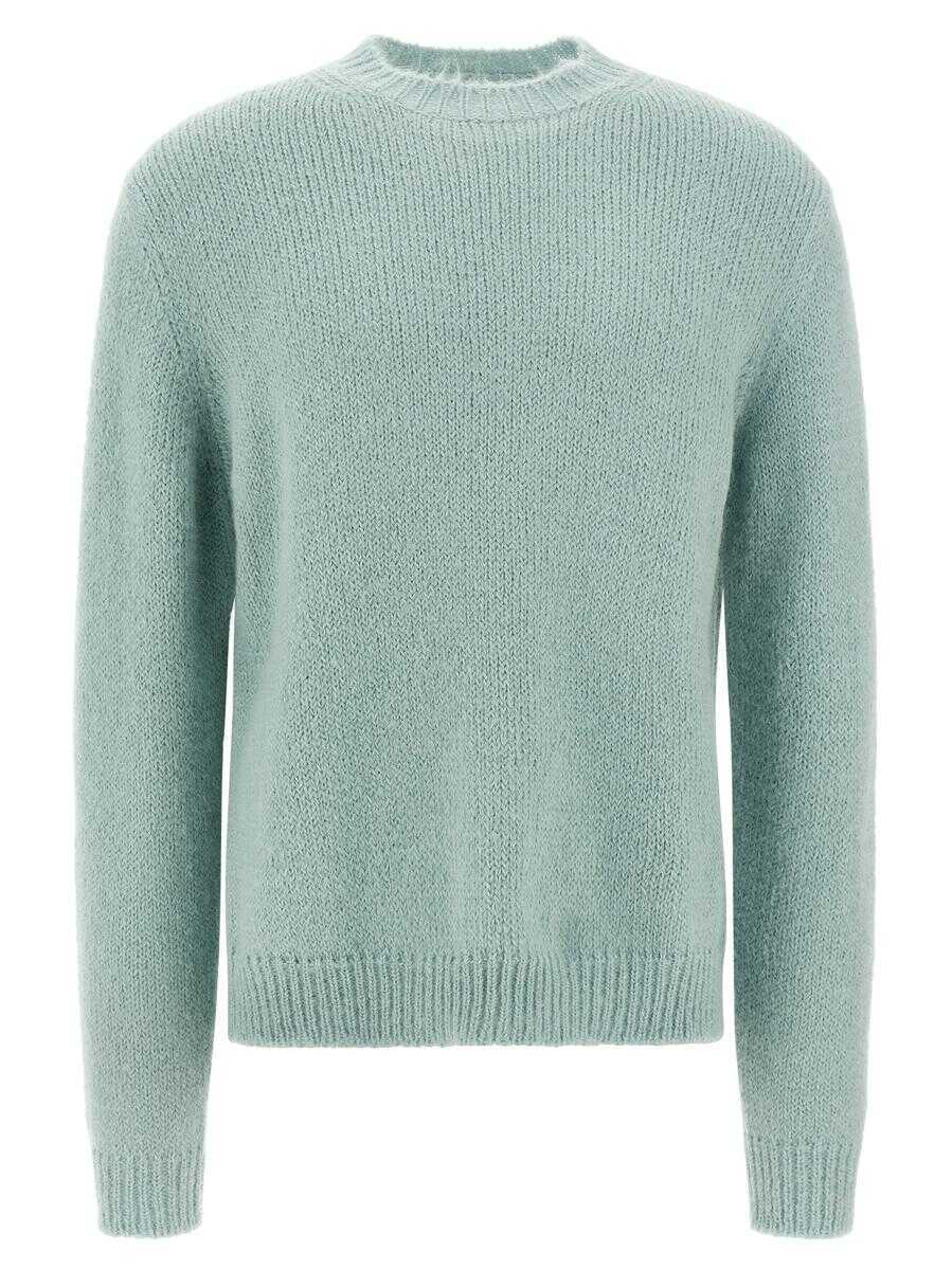 Pulovere Jil Sander Jil Sander Alpaca Wool Sweater BLUE Barbati (BM 18529311) 1