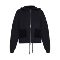 Bluze de trening Moncler Logo Zipped Hoodie Femei