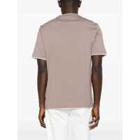 Tricouri Brunello Cucinelli pentru Barbati - Tricouri Brunello Cucinelli Brunello Cucinelli Double Layer T-Shirt MULTICOLOR Barbati (BM 18529656) - B-mall.ro
