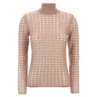 Pulovere Fabiana Filippi Crochet Sweater Femei