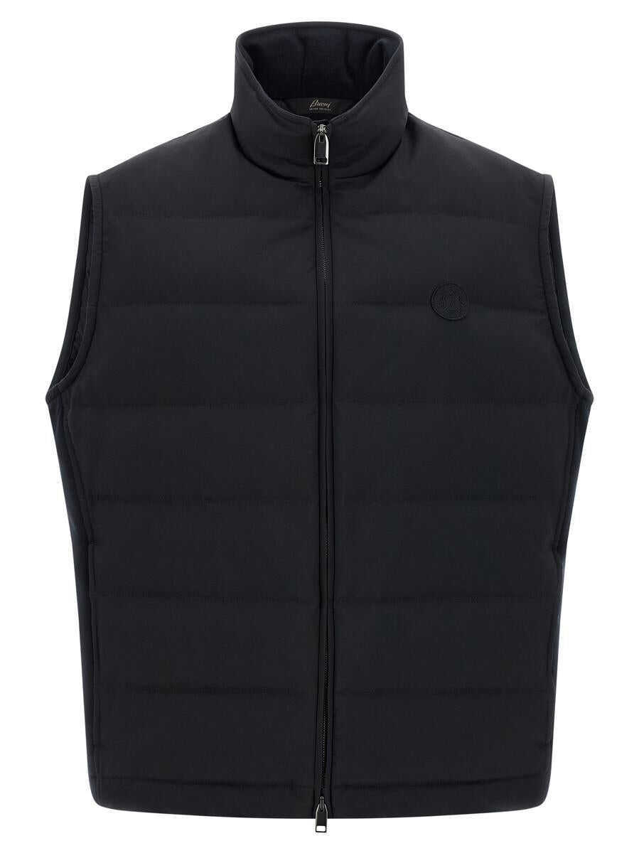 Geci BRIONI Brioni Golf Capsule Vest BLUE Barbati (BM 18530457) 1