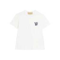 Tricouri Valentino Garavani Valentino Garavani Logo Embroidery T-Shirt Barbati