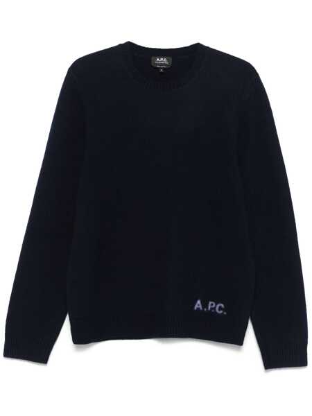 Pulovere A.P.C. A.P.C. Pull Edward DARK NAVY Barbati (BM 18530718) 1