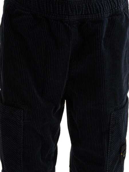 Pantaloni Stone Island REGULAR TAPERED PANTS Blue Baieti (BM 18530829) 3