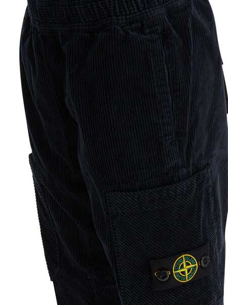 Pantaloni Stone Island REGULAR TAPERED PANTS Blue Baieti (BM 18530829) 4