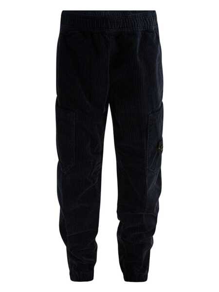 Pantaloni Stone Island REGULAR TAPERED PANTS Blue Baieti (BM 18530829) 1