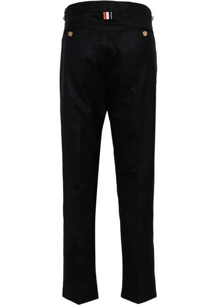 Pantaloni casual Thom Browne Wool Pants NAVY Barbati (BM 18530920) 2