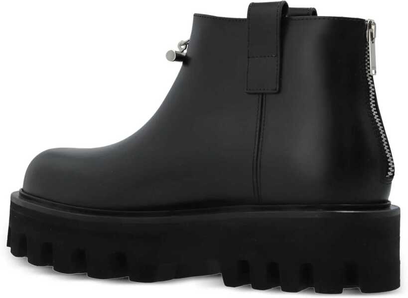 Bocanci casual Alexander McQueen Platform Ankle Boots BLACK/SILVER Femei (BM 18530926) 2