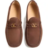 Mocasini Valentino Garavani pentru Barbati - Mocasini Valentino Garavani Fastaway Driver Loafers BARK BROWN Barbati (BM 18530956) - B-mall.ro