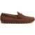 Valentino Garavani Fastaway Driver Loafers BARK BROWN