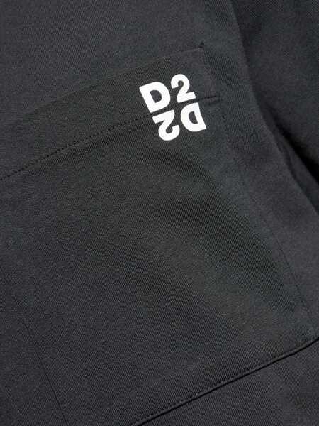 Tricouri DSQUARED2 Twin Pack T-Shirt BLACK Barbati (BM 18530977) 5