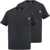 DSQUARED2 Twin Pack T-Shirt BLACK